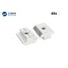 Buy cheap Zinc Plated Steel 4040 Series T Slot Accessories M3 T Slot Sliding Nut from wholesalers