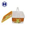 Buy cheap 3200L IML Tubs Square Medicine Biscuit Chocolate Food Packaging Plastic Box from wholesalers
