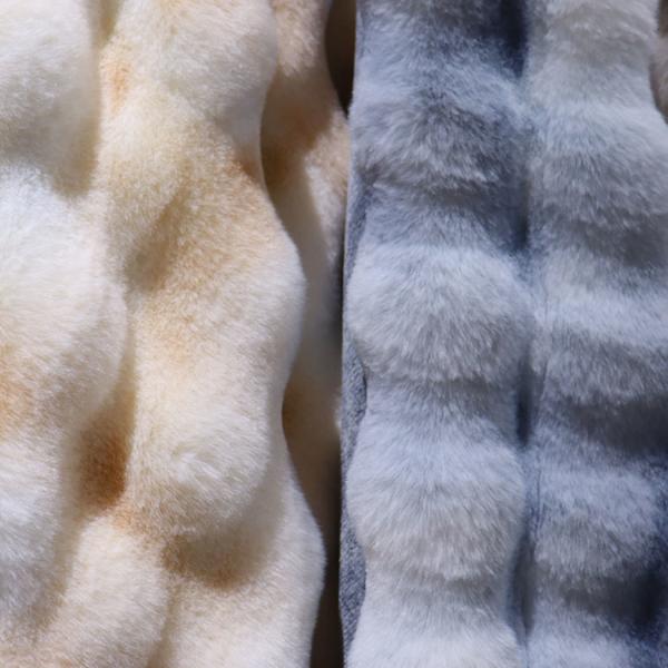 Buy cheap Soft Animal Friendly Heated Fur Throw Hypoallergenic Washable Faux Fur Throw from wholesalers