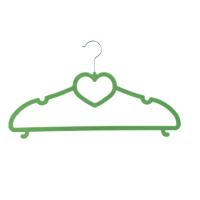 Buy cheap Heart Shaped Anti Slip Hanger , 17.4x9.6x0.2" Velvet Flocked Hangers product