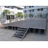 Buy cheap Alloy Assembly Portable Stage Platforms For Sound System And Dj Equipments from wholesalers