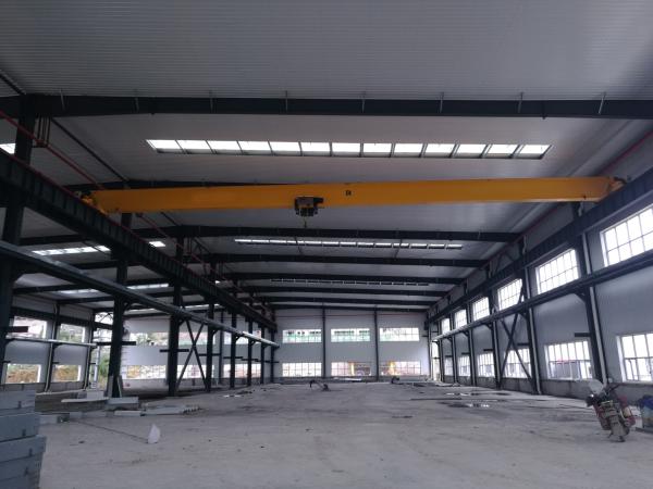 Workshop1-10ton single girder EOT overhead crane European standard OEM electric