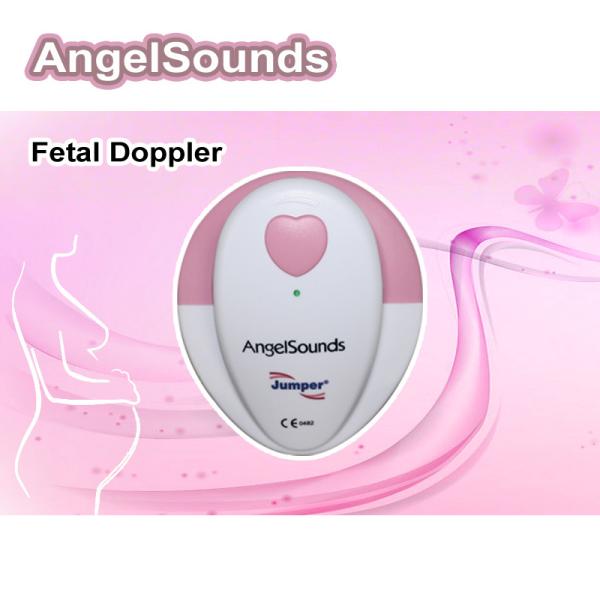Angelsounds Portable Pocket Fetal Doppler Effective With Pink Cute Color JPD