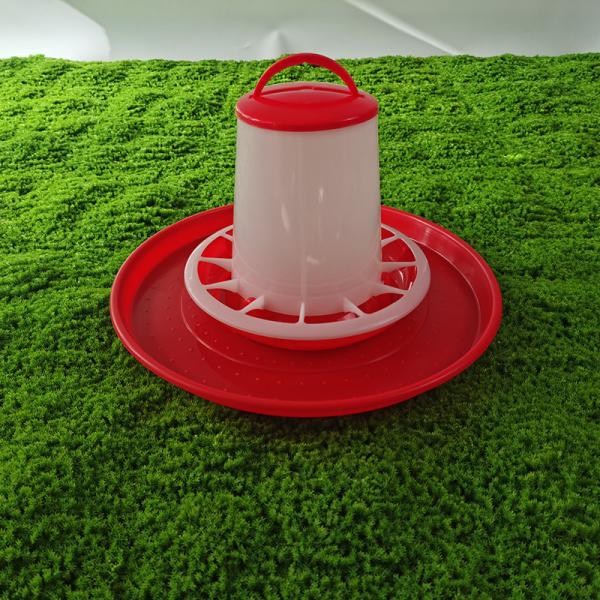 Buy cheap Portable Durability Chicken Feeding Tray for Farms Retail - Lightweight Red from wholesalers