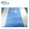 Buy cheap Medical Consumables Disposable Femoral Angiography Drape Blue Anti Static from wholesalers