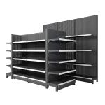 Supermarket Gondola Display Shelving Convenience Store Goods Display Rack