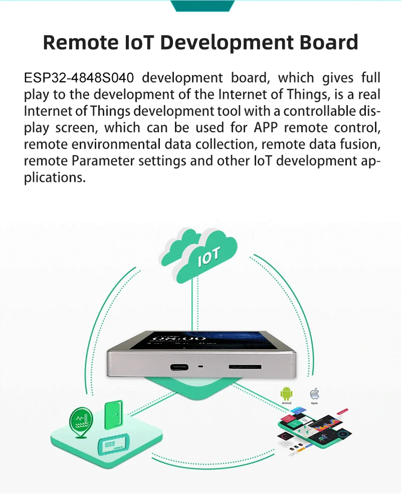 Experience Superior Display Performance with ESP32 Display Module 480*480 Resolution and 86.5*86.5*37.8 mm Size