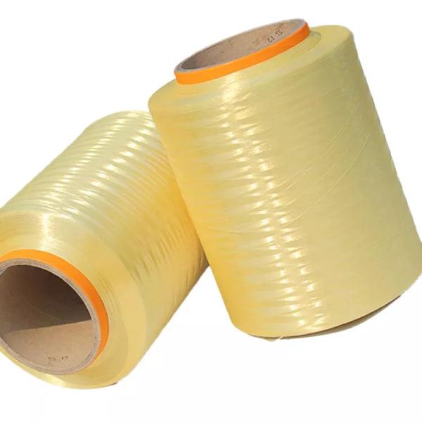Buy cheap 1670Dtex Flame Retardant Kevlar Aramid Yarn 1500D Optical Fiber Cable Filler from wholesalers