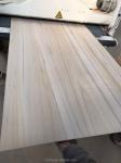 Bleached Paulownia Edge Glued Board For Wood Coffin Cabinet 3mm-55mm
