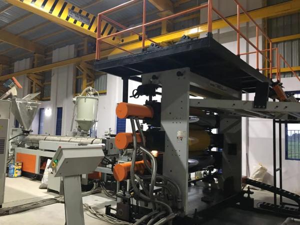 Buy cheap Synthetic Resin Glazed Tile PVC Roof Board Extrusion Line ASA Co Extrusion Machine from wholesalers