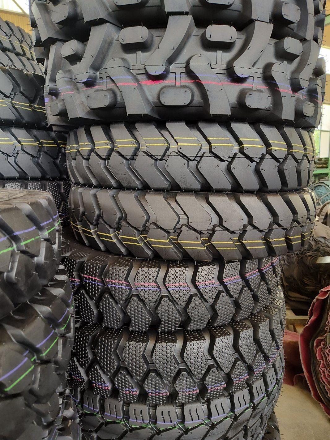 Complete ATV Inner And Outer Tire Set 5.00-12 4.00-12 Motorcycle Tyre Replacement