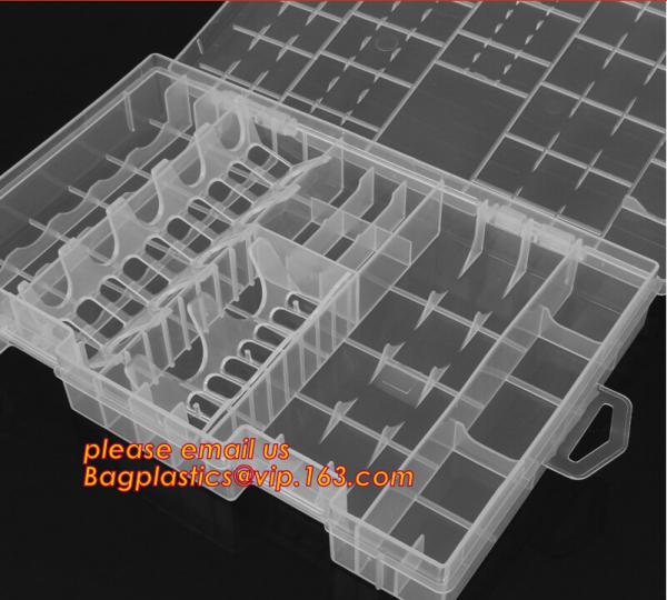 Buy cheap PP plastic storage box for electronic components storage, Adjustable Storage Box Plastic Case Home Organizer Jewelry Bea from wholesalers