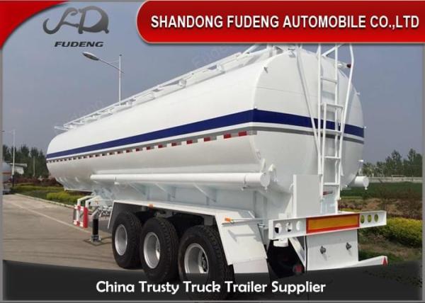 Buy cheap Durable 3 Axles Fuel Tanker Truck Crude Oil Diesel Transport Truck Longlife from wholesalers