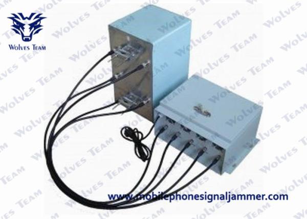 High Power Celluar Signal Jammer CDMA GSM 4G 5G WIFI Bluetooth Metal Housing