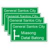 Buy cheap Custom Green Motorway Highway Sign Symbols Traffic Main Road Signages from wholesalers