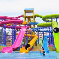 Buy cheap Outdoor Fiberglass Combination Spiral Water Slide Tube For Adults Weatherproof product
