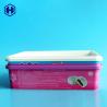 Buy cheap Food Grade Square Plastic Boxes With Lids Hygienic Odorless BPA Free from wholesalers