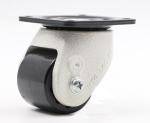 Mc Nylon 55mm Industrial Swivel Casters Flange Type Low Profile