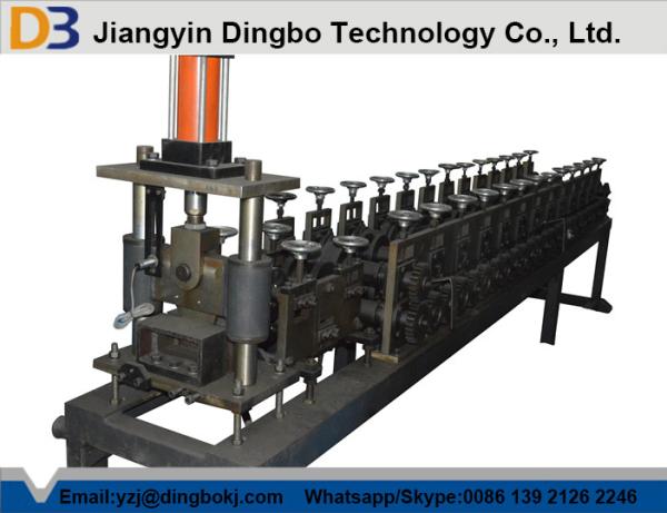Buy cheap Full Automatic Steel Shutter Door Roll Forming Machine Side Guide Rail Making from wholesalers