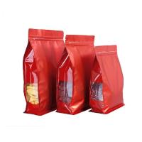 Buy cheap Topline Flat Bottom Packaging Bag Multicolor Reclosable Paper Bags product