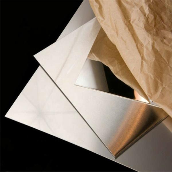 Grand Metal 201 Hot Rolled Stainless Steel Sheet 8K 6K Mirror Finished For