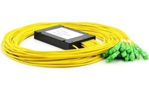 Wholesale Plastic Fiber Optic PLC Splitter , ABS Box PLC Splitter 1x16 1x32 1x64 from china suppliers