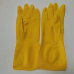 Buy cheap 30-32cm Chemical Resistant Latex Gloves Thickening Industrial Latex Glove from wholesalers