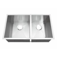 Buy cheap 5 Years Warranty Undermount Stainless Steel Kitchen Sink With Double Bowl / Drop product