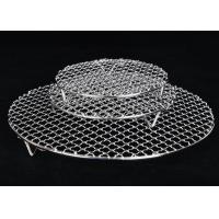 Buy cheap Non Stick Stainless Steel BBQ Grill Mesh 20 Inch Round Grill Grate product