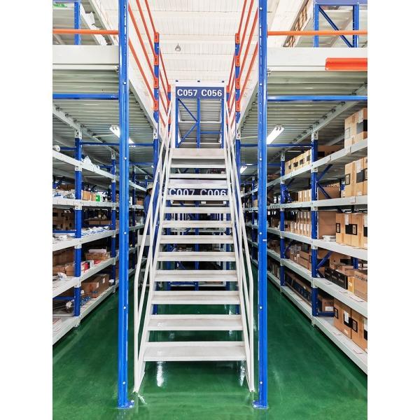 Buy cheap 3500-9000mm Height Warehouse Rack for Chemical Plant Tools Storage Mezzanine Shelving from wholesalers