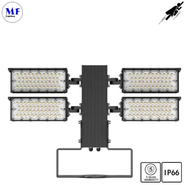 5 Years Warranty 600W 155lm/W LED Stadium Soprt Light IP66 2700K/3000K/4000K
