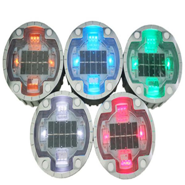 Buy cheap 58 ton Weight Resistance 2.5V Dia 125mm solar Road Marker Underground for traffic safety and landscape from wholesalers