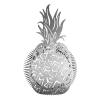 Buy cheap Brushed Stainless Steel Barware Hawthorne Cocktail Strainer with Pineapple Design from wholesalers