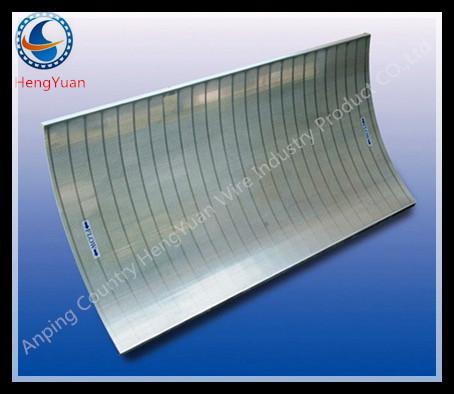 Buy cheap Curved Stainless Wedge Wire Panel Filter For Water Flow Liquid Filter from wholesalers