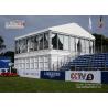 Buy cheap 10x20m Luxury Outdoor Party Double Decker Tents 2 Floors with Glass Wall &Linings Curtains from wholesalers