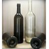 Buy cheap Industrial Beverage 750ml Clear Round Bordeaux Red Fruit Wine Bottles with Cork Caps from wholesalers
