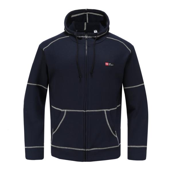 Buy cheap IEC61482 Multi Norm Workwear , 350gsm Fire Proof hooded shirt from wholesalers