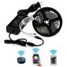 Buy cheap DC12V RGB 60leds/M SMD 5050 Waterproof Wifi Tape Lights from wholesalers