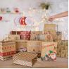 Buy cheap Gravure Printing Customized Bio-Degradable Kraft Paper Bag for Merry Christmas Parties from wholesalers