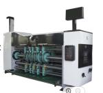 7.5kw Cardboard Rotary Slotting Machine 1400*2600mm With PU Delivery Gear