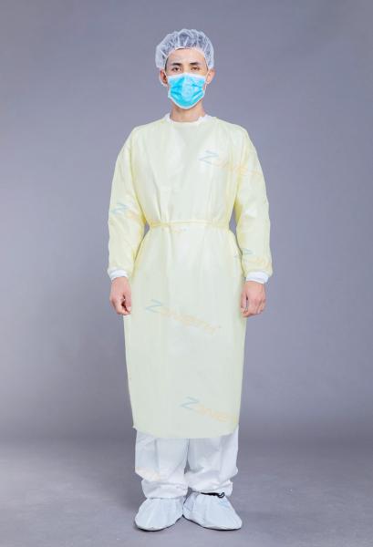 Buy cheap PP PE AAMI Level 3 Isolation Gown from wholesalers