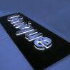 Buy cheap Stainless Steel Restaurant Sign Board Backlit 12VDC For Shop Company Name from wholesalers