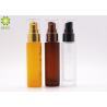 Buy cheap CBD Hemp Oil Essential Oil Glass Airless Pump Bottles With Cusotm Silk Printing Logo from wholesalers