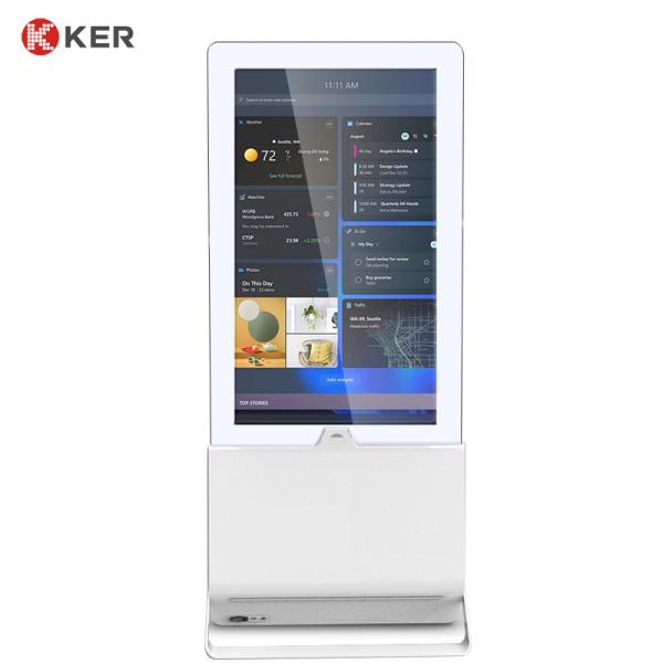 Buy cheap 43 Inch Double Side Floor Standing Hanging Digital Signage Player from wholesalers