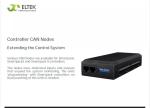 Eltek Black Outdoor Telecom Monitoring Module 242100.304