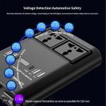 Dc 12V 24V To Ac 220V 150W Car Power Inverter Electric Car Accessories Interior