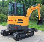 Small Mini Excavator ZG036S Ergonomic Design With Spacious Driving Space
