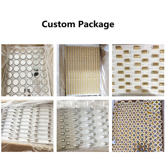 Shiny Gold Plastic Bottles Caps Closure 38mm For Aromatherapy Cosmetic