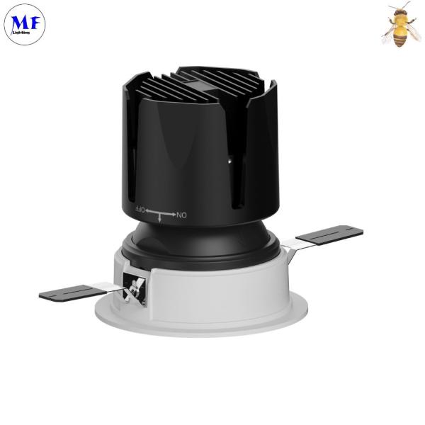Buy cheap LED Down Light Dimmable Led Recessed Light 7W 10W 100-240V Round Recessed Ceiling Led Light Fixtures For Commercial from wholesalers