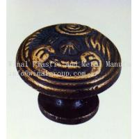 Buy cheap Size Dia25*H22 Antique flower carve cabinet knob, Zinc alloy,iron,plating per product